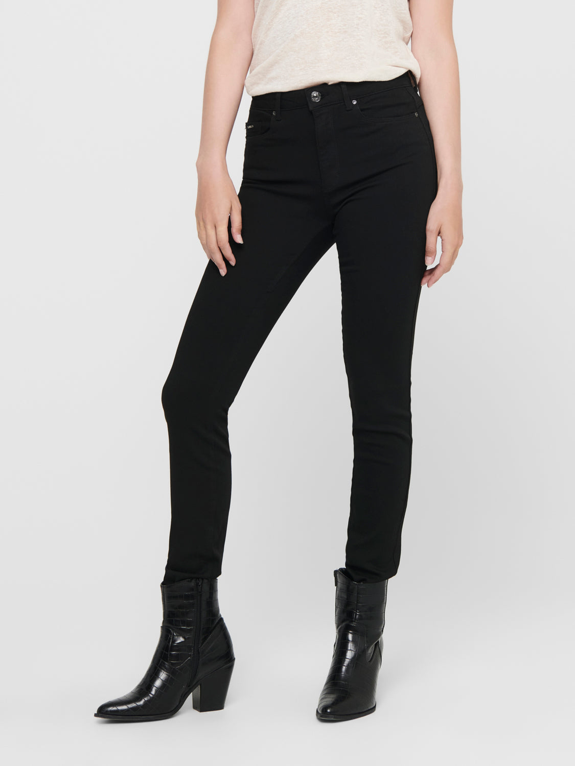 ONLFOREVER Pants - Black Denim